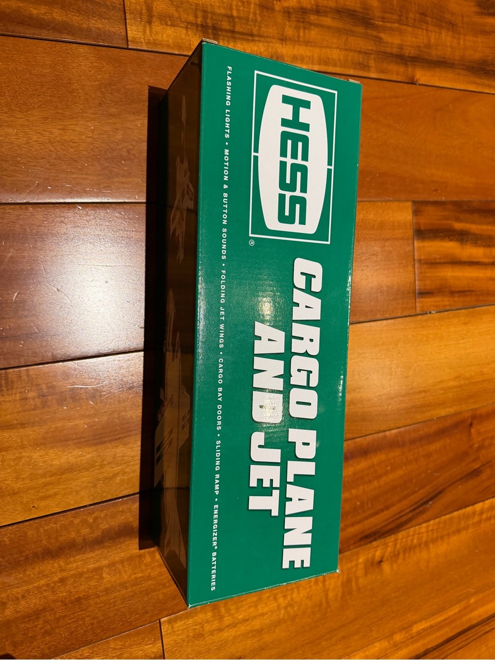 Hess Green Cargo Plane and Jet Toy Set